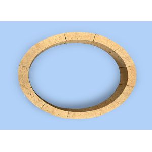 Electric Arc Furnace Fire Clay Bricks Customized Chamotte Refractory