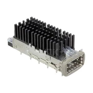 Quality 4-2170754-5 QSFP28 Cage with Heat Sink Included Lightpipe for sale