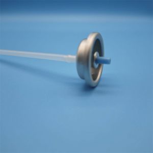 Fine Dispensing, Cosmetic & Industrial Use Powder Spray Aerosol Valve