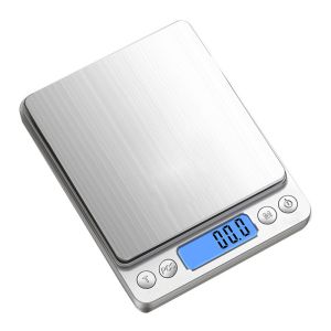 Weight Measuring Stainless Steel Mini Electronic Kitchen Scales 200g-5kg