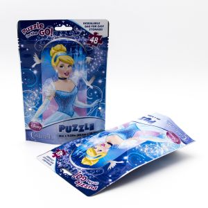 Colorful Printing Custom Materials Resealable Stand Up Zipper Pouches For Toys