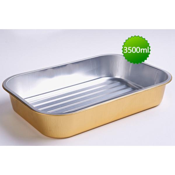 Buy 3500ml rectangular aluminum foil sealed box at wholesale prices