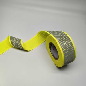 Yellow High Visibility Reflective Tape For Garments Bags Sportswear Outwear