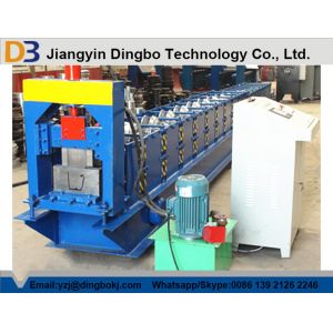 15 M / Min Automatic Rain Gutter Roll Forming Machine With Plc Control System