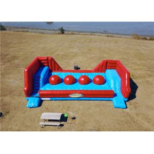 Strong Structure Inflatable Amusement Park Equipment Non Toxic Environmental