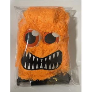 Gender Unisex 9" Furry Faced Ball with Eyes OEM ODM Accepted Perfect Stress