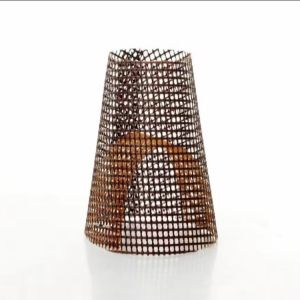 Wire Mesh Filter Cap Customize Length Refractory Fibre Filter with Fiberglass