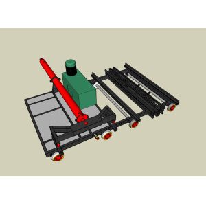 DCJ-60 Tunnel Kiln Cart For green bricks Transportation Brick Manufacturing