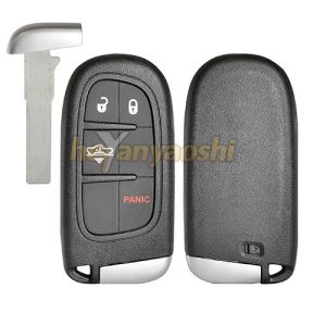 Quality Opel 4Buttons Smart Key Shell with Emergency Key Insert for sale
