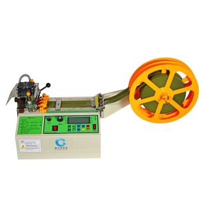Continuous Operation Leather Strip Cutting Machine Adjustable Long Lasting