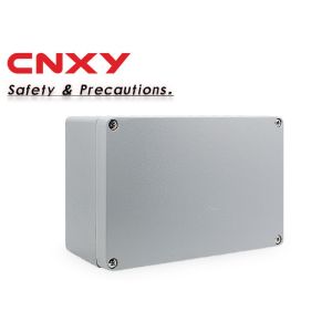 Quality Safety Watertight Aluminum Junction Box Logo Printing With Metal Screw for sale