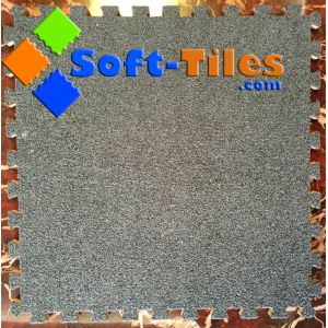 Multi Colour 2mm Hair Polyester Floor Rugs 30*30cm