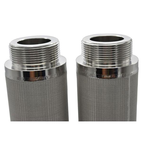 5 Micron Sintered Metal Candle Filter Elment 15mm-300mm Diameter
