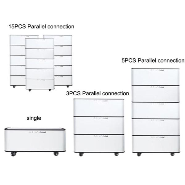 Solar 48V 500Ah 25kw Home Battery Storage System Stacked Off Grid