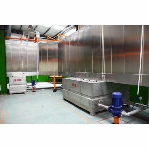 Suspended Tunnel Electrostatic Powder Coating Line Surface Pretreatment