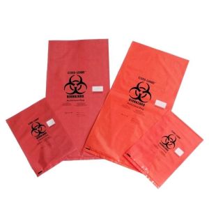 Wholesale Factory Supplier Red Yellow Customized Autoclave Plastic Biohazard