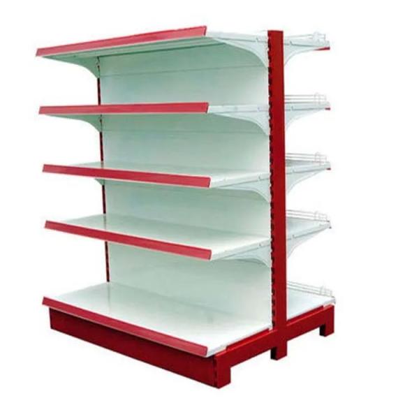 2023 New Shelves China Factory Customized Color Size Steel Double Side Rack for