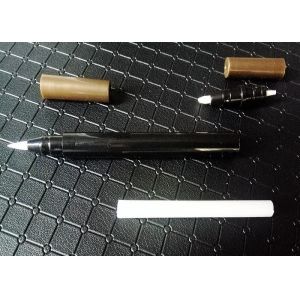 PP Waterproof Plastic Eyeliner Pencil Airtight Double Head Silk Printing