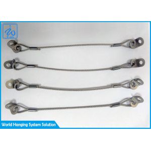 Customized Prevent Fall Garage Door Spring Safety Cable With Bending Terminal