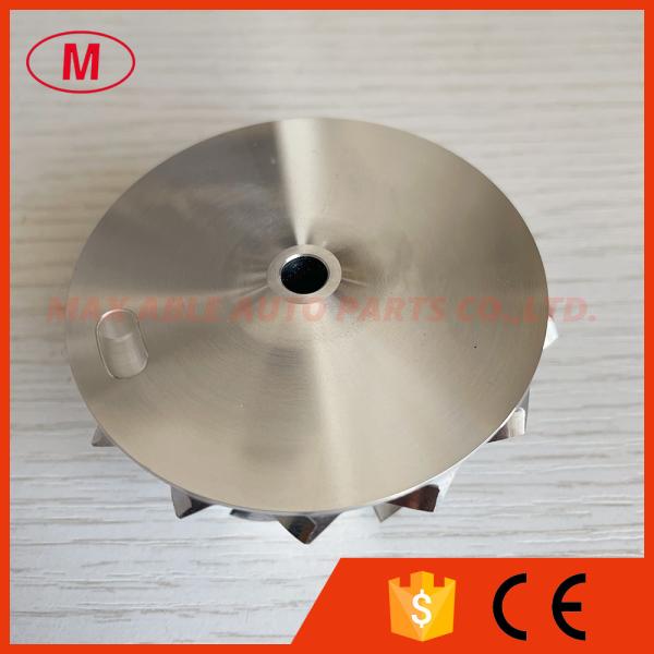 GT28 reverse 50.00/61.00mm 7+7 blades high performance turbocharger milling/aluminum 2618/billet compressor wheel