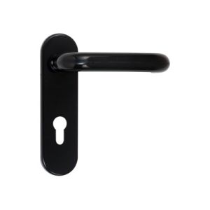 Quality Black Stainless Steel Pull Handles / SS Sliding Door Handle Anti - Sabotage for sale
