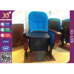 Outer Design ABS Writing Table Chairs For Auditorium Reserved Audio System Space