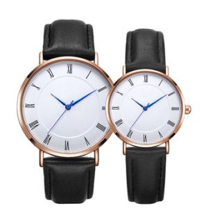 Analog Branded Watch Gift Set For Couple SUS316L 3ATM Water Resistant