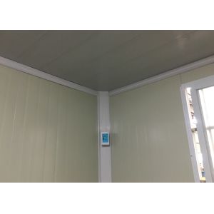 Grey White Structure Customized Detachable Glass Wall Container