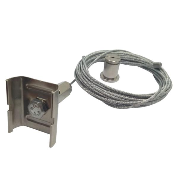 Stainless Steel LED Lighting Suspension Kit for Panel Lights