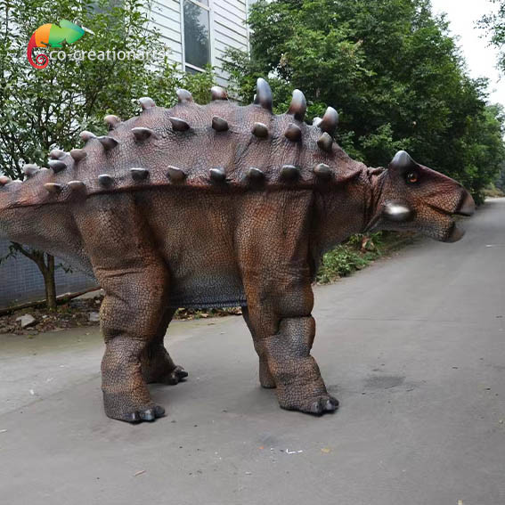 Buy Cloth Animatronic Dinosaur Ankylosaurus Halloween Costume Actor Control Movement at wholesale prices