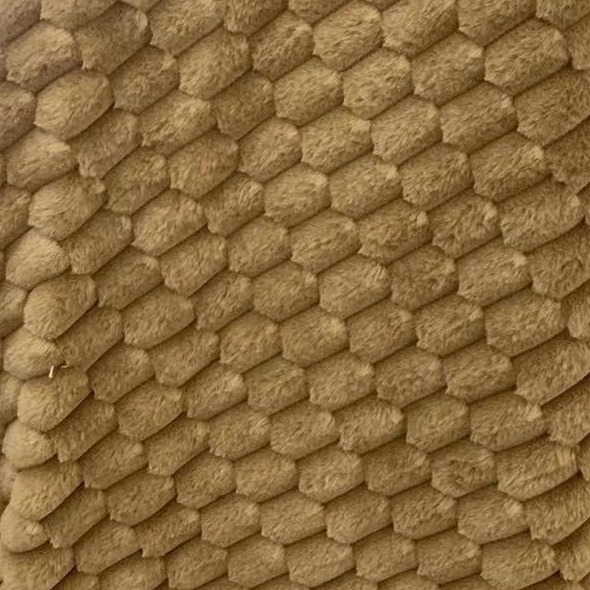 Buy Thick Fur Fluffy Fabric Material For Sewing Brown Fluffy Material at wholesale prices
