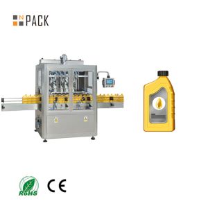 Automatic High Accuracy Piston Gear Engine Oil Bottle Filling Machine for 1-5L