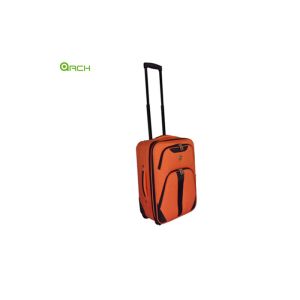 600D Classic Polyester Soft Sided Luggage with Two Front Pockets