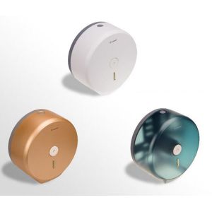 Kitchen White Lockable Jumbo Paper Roll Dispenser