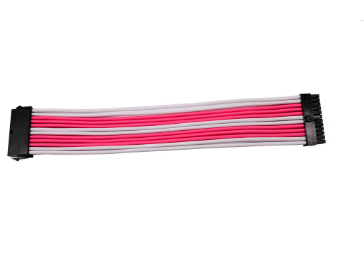 Brand new 24Pin motherboard Power Supply Extension Cable Braided Sleeved Extension Cable 30cm