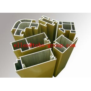 China Tobo Group Shanghai Co Ltd  Factory supply Anodized Bronze Aluminum Extrusion profiles 6063T5 on sale