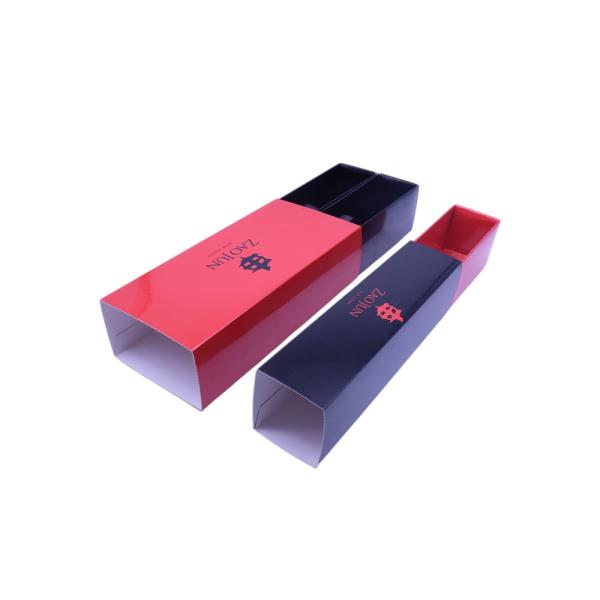 Buy Custom Printed Glossy Lamination Slide Drawer Paper Sushi Box For Take Out at wholesale prices