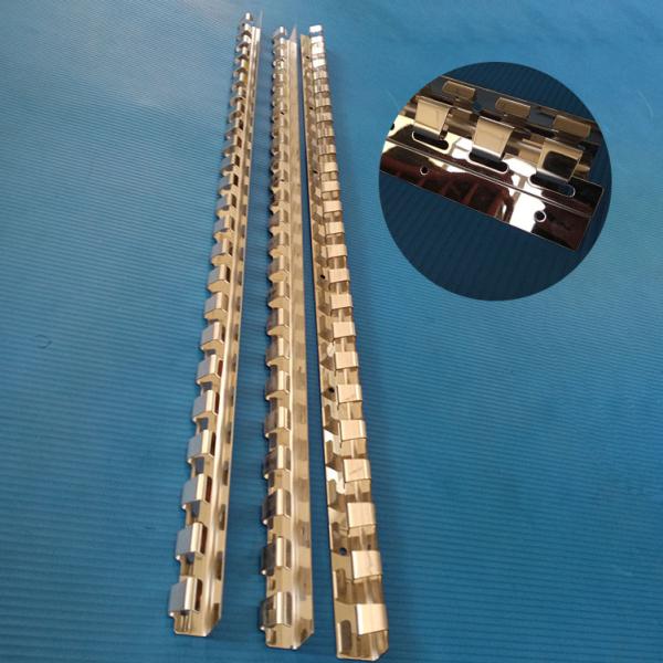 Ss201 Metal Stamping Parts Pvc Curtain Clip Keel Curtain