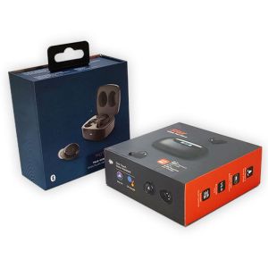 Coated Paper Earphone Packaging Box With Handle Lid And Base