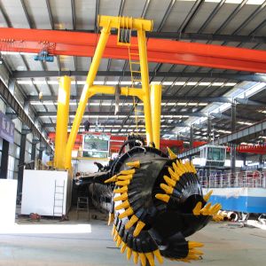 Small Sand Dredging Cutter Suction Sand Dredger ISO Certificated