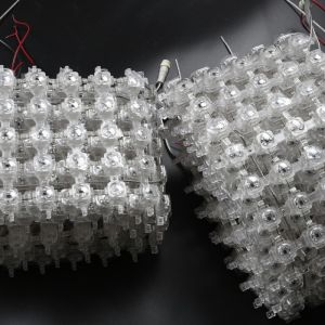 Full Color Outdoor Led Pixel Grid Screen Led Mesh Curtain with Epistar 3535 RGB