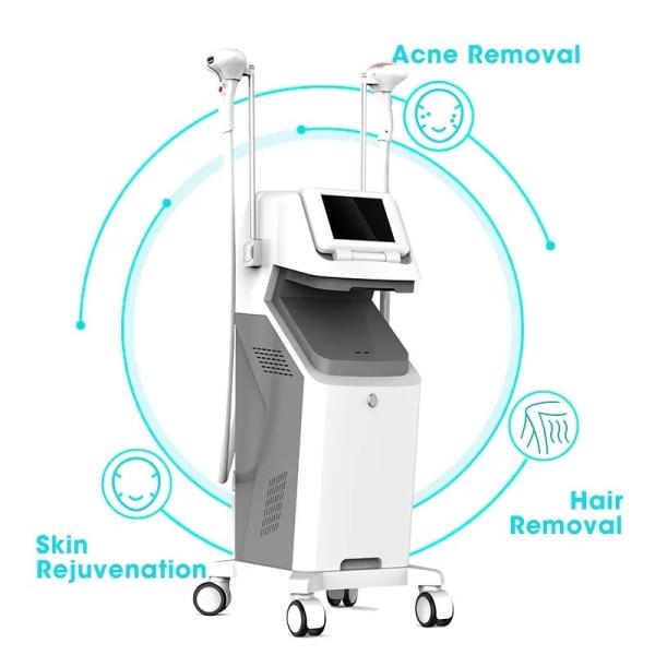 Painless Elight Laser Ipl Opt Hair Removal Machine Skin Rejuvenation 2in1