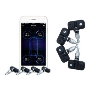 4 Interior Sensors Internal Tire Pressure Monitoring System 30g For All Android