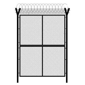 Yellow 3D Wire Mesh Fence ISO9001 Welded Wire Mesh Garden Fence