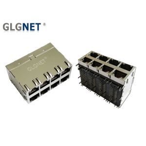 Industrial Switche Magjack Rj45 With Integrated Magnetics 10G Base T