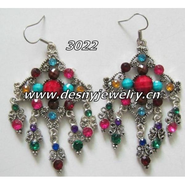 Wholesale 2012 fashion dangle drop earrings , like peafowls