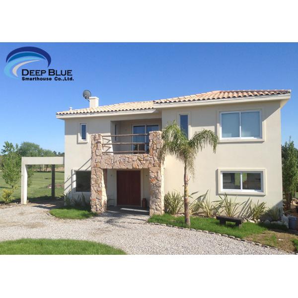 Buy Fast Assemble Light Steel Structure Prefabricated Villa In AU/EU/US Standard With Two Floor at wholesale prices