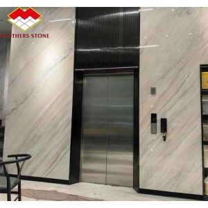 Polished Modern Luxury Italy White Galaxy Marble Stairs for Bathroom Basins in