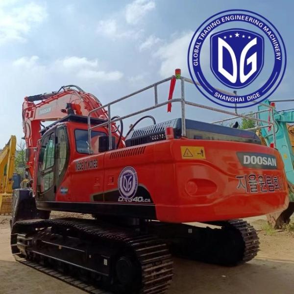 DX340LCA 34t Used Doosan Excavator Original From Korea With Powerful Arm