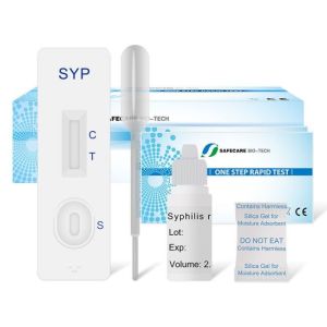 Accuracy 99% Infectious Disease Test Syphilis Rapid Test Kit 40 Tests/Kit CE